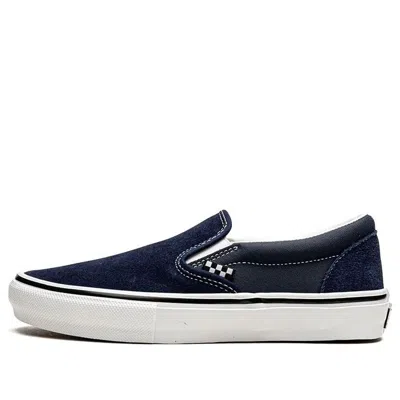 Vans Shoes Skate Shoes 'blue White' In Multi