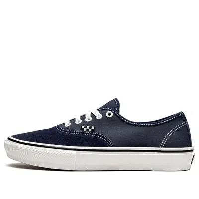 Vans Shoes Skate Shoes 'blue White' In Multi
