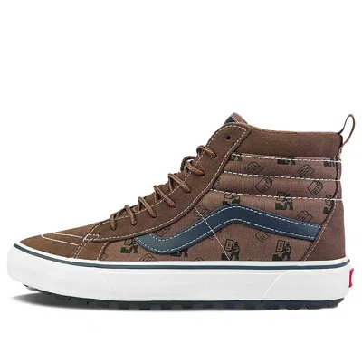Vans Shoes Skate Shoes 'brown Navy Blue'