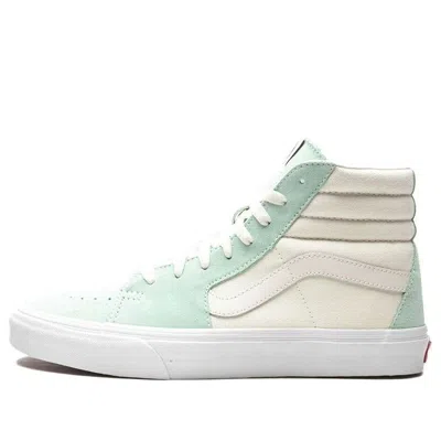 Vans Shoes Skate Shoes 'white Green' In Multi