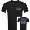 Vans Shop Front T Shirt Black In Black