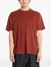 Vans Short-sleeve Crew-neck T-shirt In Red