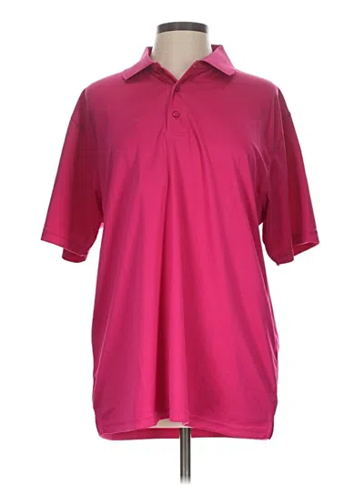Vans Short Sleeve Polo Shirt In Pink