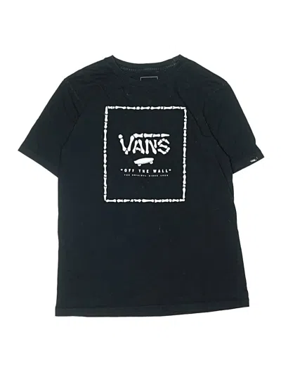 Pre-owned Vans Kids' Short Sleeve T-shirt In Black