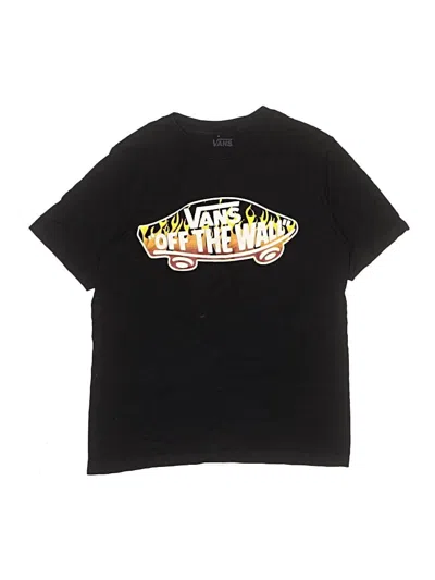 Pre-owned Vans Kids' Short Sleeve T-shirt In Black