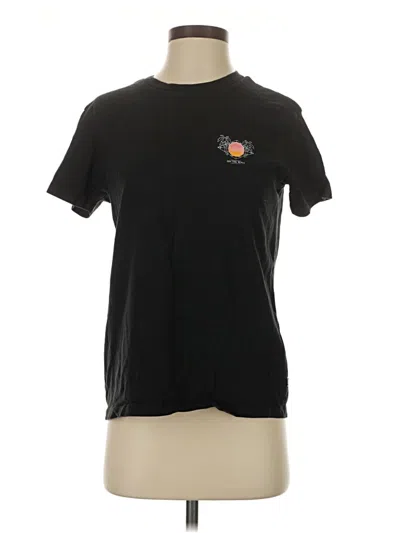 Pre-owned Vans Short Sleeve T-shirt In Black