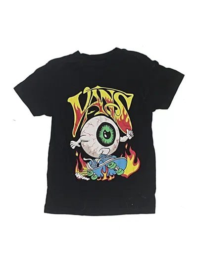 Pre-owned Vans Kids' Short Sleeve T-shirt In Black