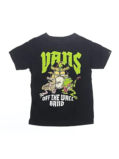 Pre-owned Vans Kids' Short Sleeve T-shirt In Black