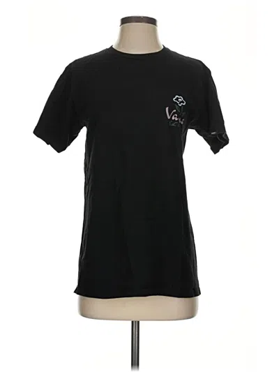 Pre-owned Vans Short Sleeve T-shirt In Black