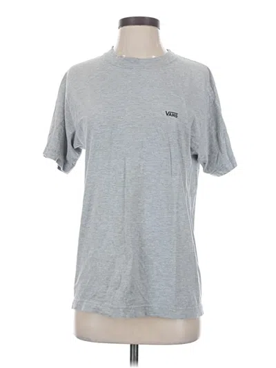 Pre-owned Vans Short Sleeve T-shirt In Gray