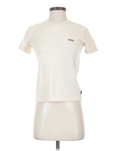 Pre-owned Vans Short Sleeve Turtleneck In White