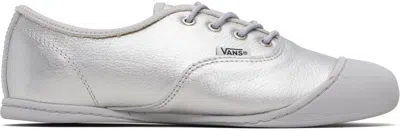 Vans Authentic Prima Square-toe Sneakers In Silver