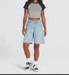 Vans Sirelle Cut-off Jorts In Blue