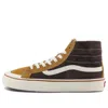 Vans Sk8-hi 38 Decon Vr3 Sf 'dark Brown Gold' In Multi