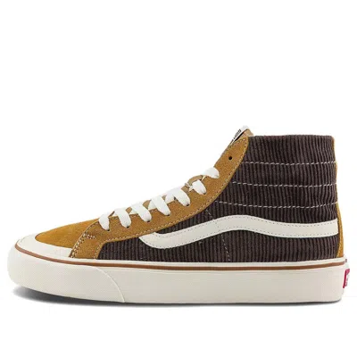 Vans Sk8-hi 38 Decon Vr3 Sf 'dark Brown Gold'