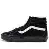 Vans Men's High Shoe Sk8-hi Suedecanvas/black In Black