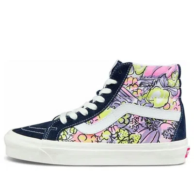 Vans Sk8-hi 38 Dx Blue/pink In Multi