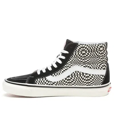Vans Sk8-hi 38 Dx 'warp Check - Black White'