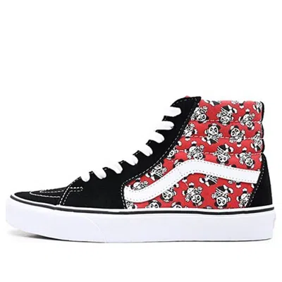 Vans Sk8-hi Black/red In Multi
