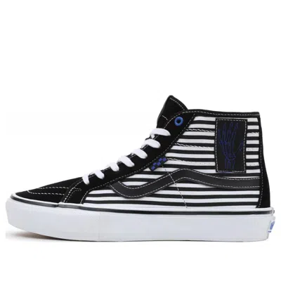VANS VANS SK8 HI BREANA GEERING SKATE 'BLACK WHITE'