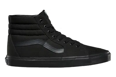 Pre-owned Vans Sk8-hi Canvas Triple Black In Black/black/black