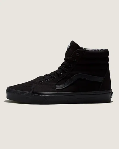 VANS SK8-HI CANVAS 'TRUE BLACK' UNISEX SHOES