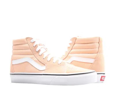 Vans Sk8-hi Classic Bleached Apricot/white High Top Sneakers Vn0a38geu5y In Multi