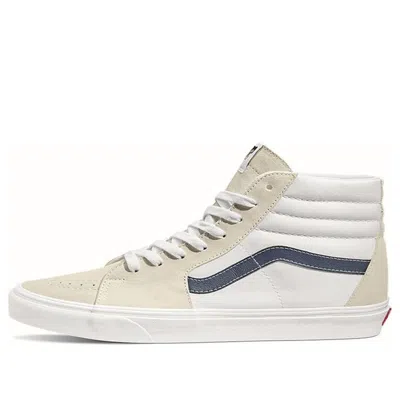 Vans Sk8-hi 'classic Sport - Dress Blues' In White