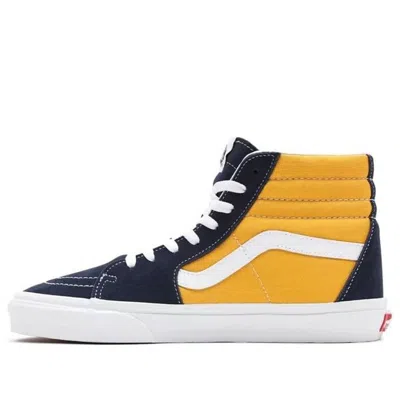 Vans Sk8-hi (classic Sport) Dress Blue 'black Yellow' In Multi