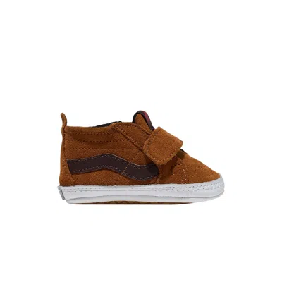 Pre-owned Vans Sk8-hi Crib 'glazed Ginger Brown' | Infant Size 3