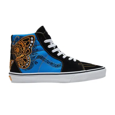 Pre-owned Vans Sk8-hi 'dia De Los Muertos' In Black