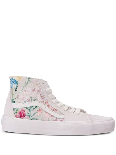 Vans Sk8-hi Floral-print Sneakers In Pink