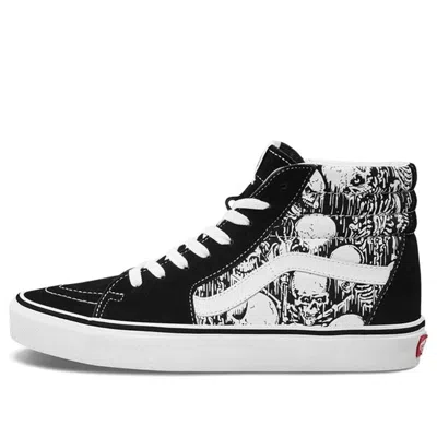 Vans Sk8-hi 'forgotten Bones' In Black