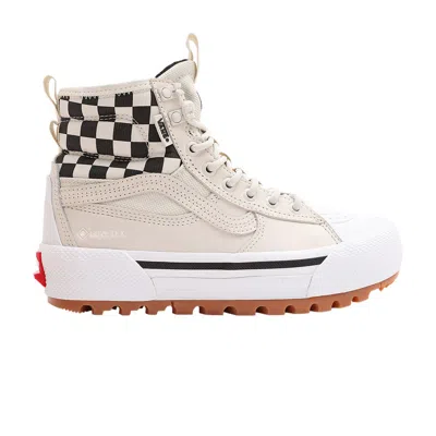Pre-owned Vans Sk8-hi Gore-tex Mte-3 'checkerboard' In Cream