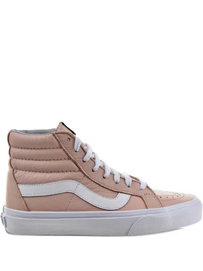 VANS SK8-HI LEATHER SNEAKERS