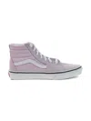 Vans Sk8-hi "lilac Snow/true White" Sneakers In Pink