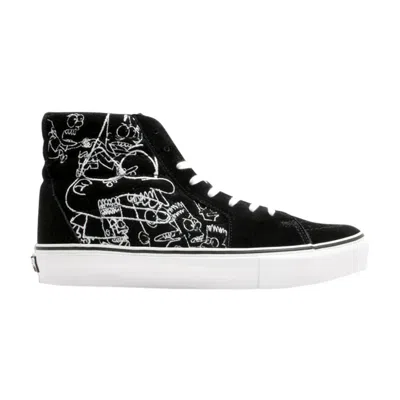 Pre-owned Vans Sk8-hi Lx 'the Simpsons' | Black | Men's Size 11