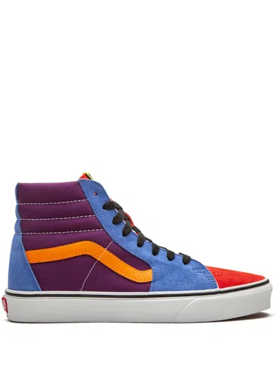 Vans Sk8-hi Suede Sneakers In Blue