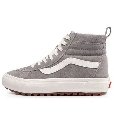 Vans Sk8-hi Mte-1 Casual Skateboarding Shoes Unisex Gray