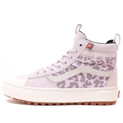 Vans Sk8-hi Mte-2 Casual Skateboarding Shoes Unisex Pink In Purple
