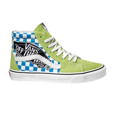 Pre-owned Vans Sk8-hi 'patch' In Green