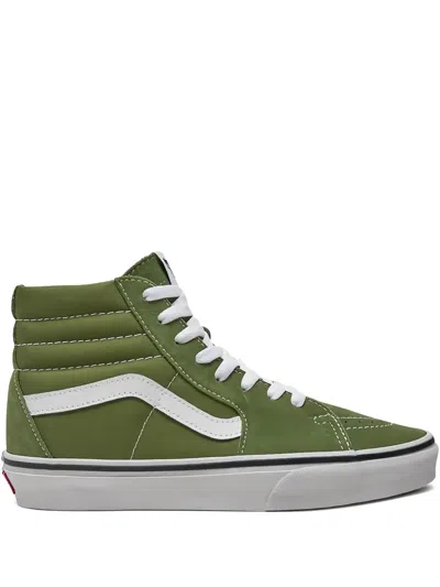 Vans Sk8 Hi "pesto" Sneakers In Green