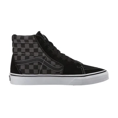 Pre-owned Vans Sk8 Hi 'pewter Cherkboard' | Black | Men's Size 13