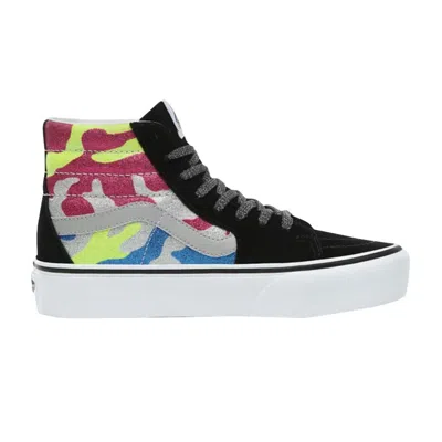 Pre-owned Vans Sk8-hi Platform 2 'after Dark Camo' In Multi-color