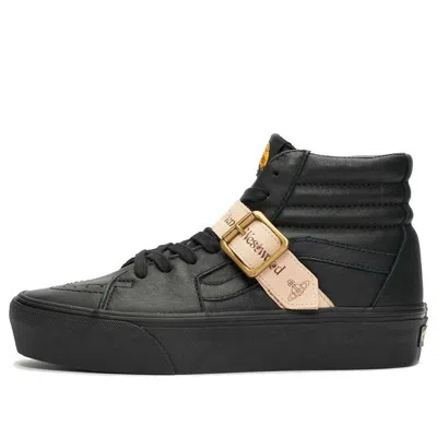 Vans Sk8-hi Platform Vivienne Westwood Anglomania Buckle Black