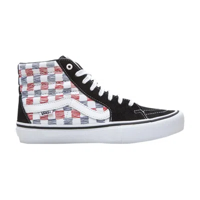 Pre-owned Vans Sk8-hi Pro 'sketch Checkerboard' In Black