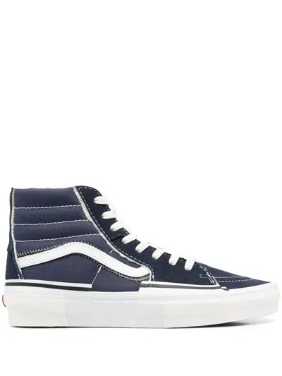 Vans Sk8-hi Reconstruct High-top Sneakers In Navy