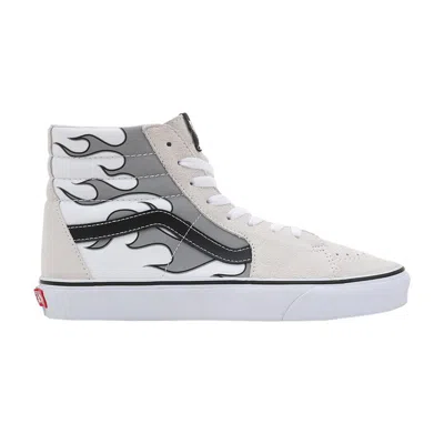 Pre-owned Vans Sk8-hi 'reflective Flame' In Cream