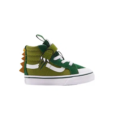Pre-owned Vans Sk8-hi Reissue 138 V Toddler 'dino' | Green | Infant Size 6