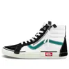 Vans Sk8-hi Reissue Cap Skate Shoes Black/green In Multi